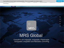 Tablet Screenshot of mrsglobal.com.br